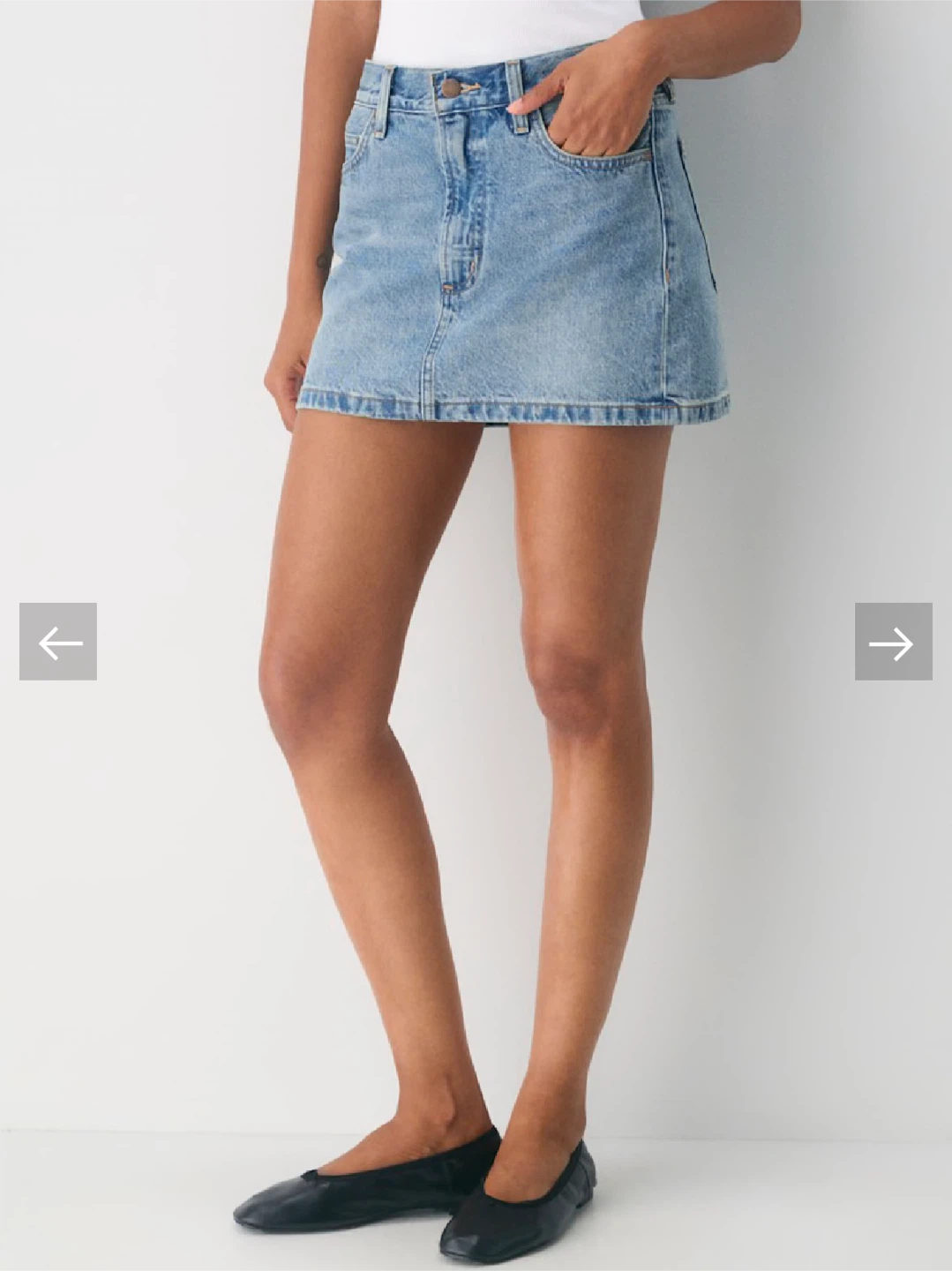 DENIM FORUM Denim Mini Skirt - photo 5