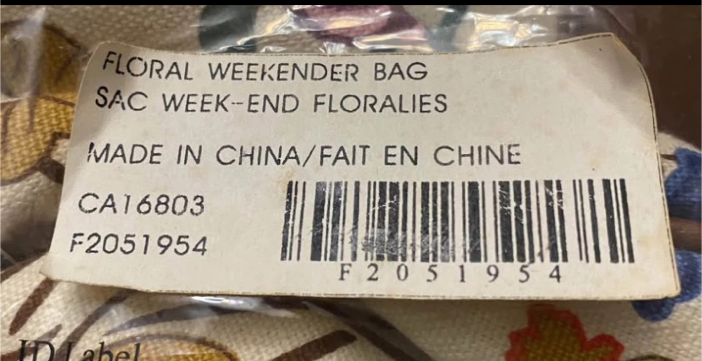 Floral Weekender Bag - photo 4