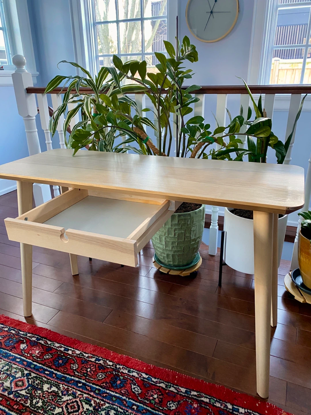 IKEA LISABO Ash Desk - photo 3