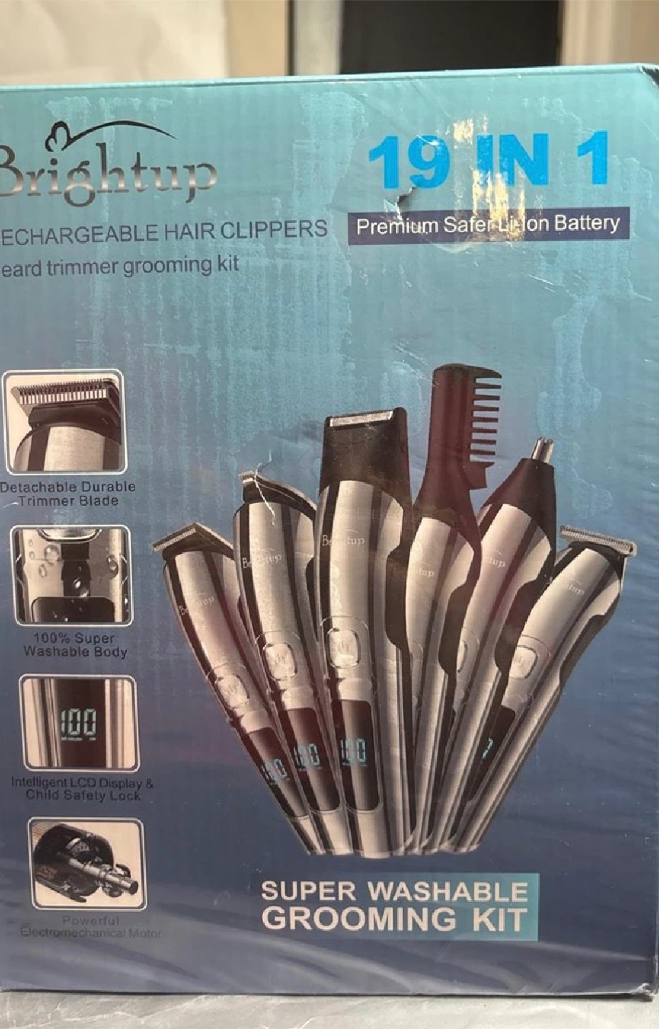 Brightup 18-in-1 Rechargeable Multi Grooming Kit - photo 5