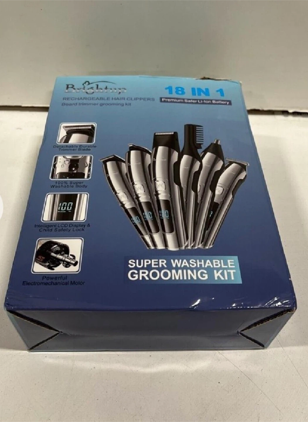 Brightup 18-in-1 Rechargeable Multi Grooming Kit