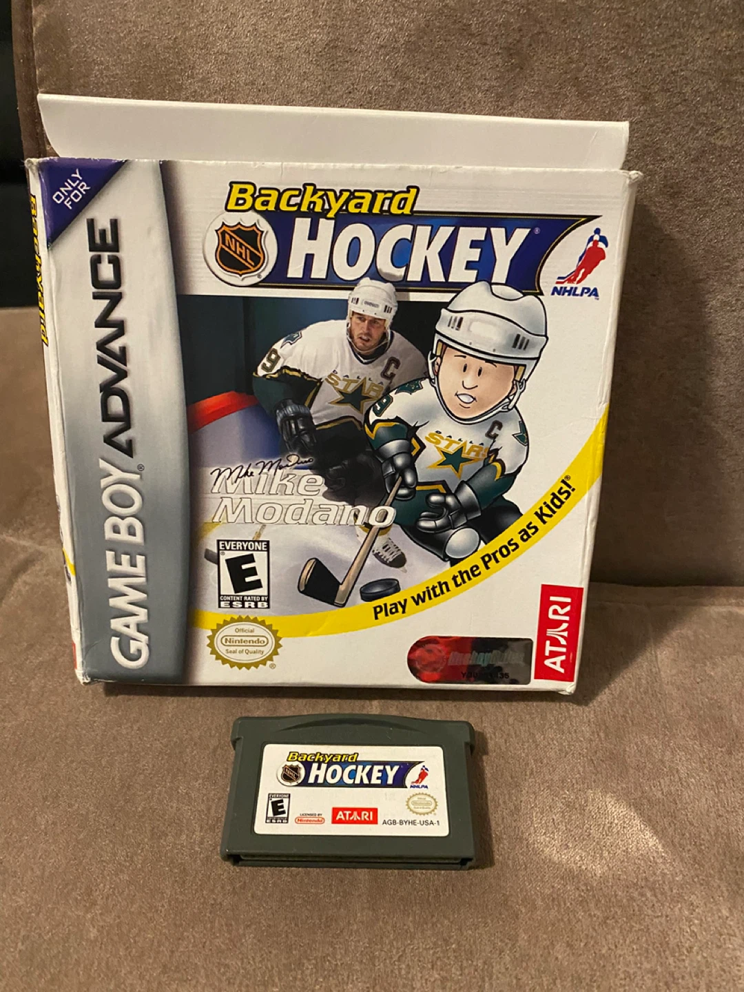 Backyard Hockey Game for Game Boy Advance