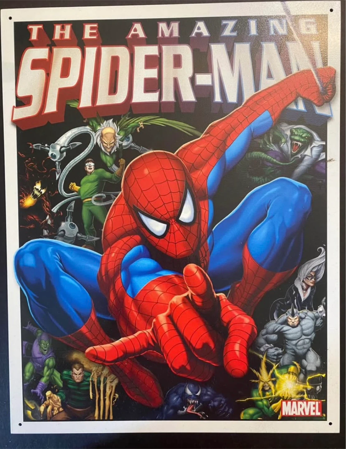 The Amazing Spider-Man Metal Sign - photo 2