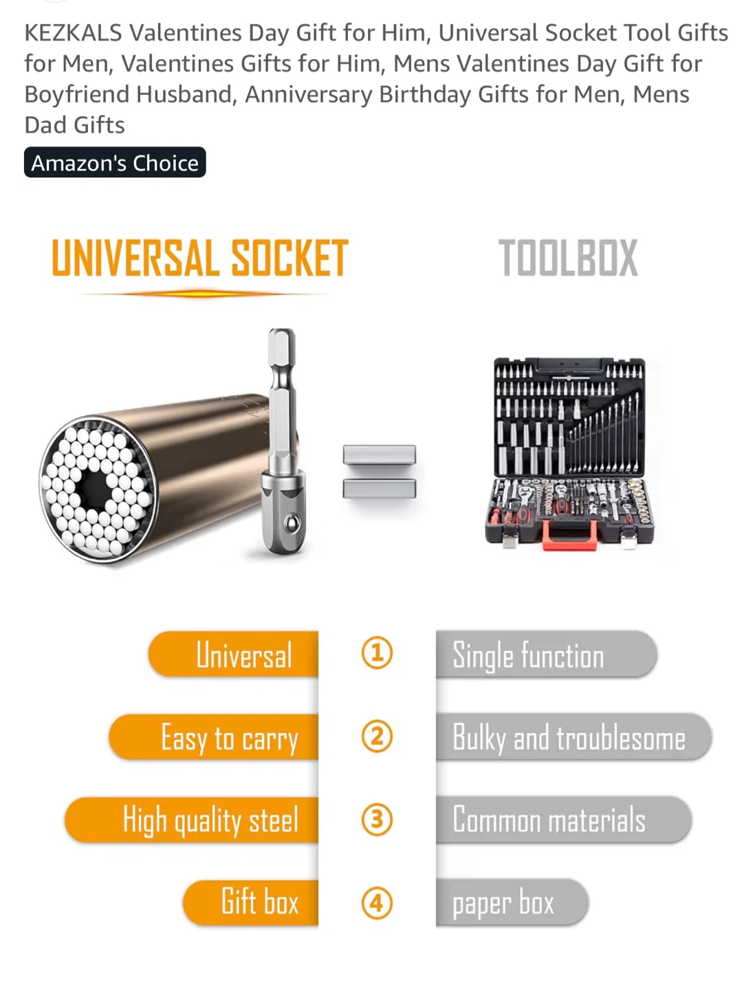 KEZKALS Universal Socket Tool