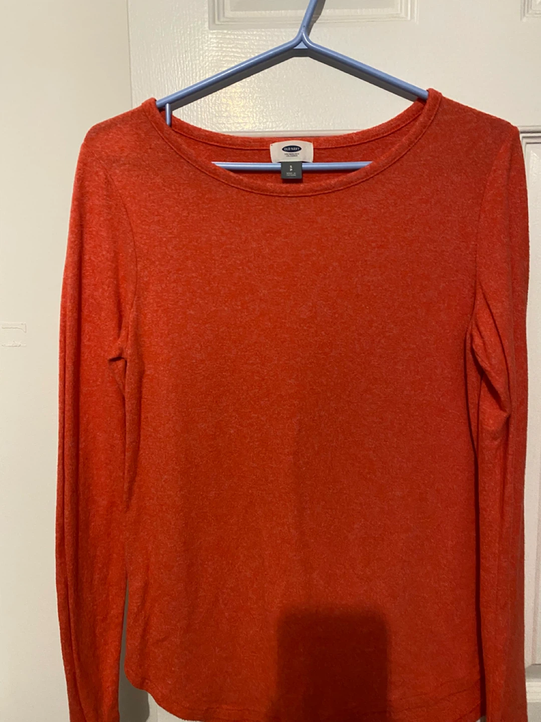 Old Navy Orange Long Sleeve Top Size S