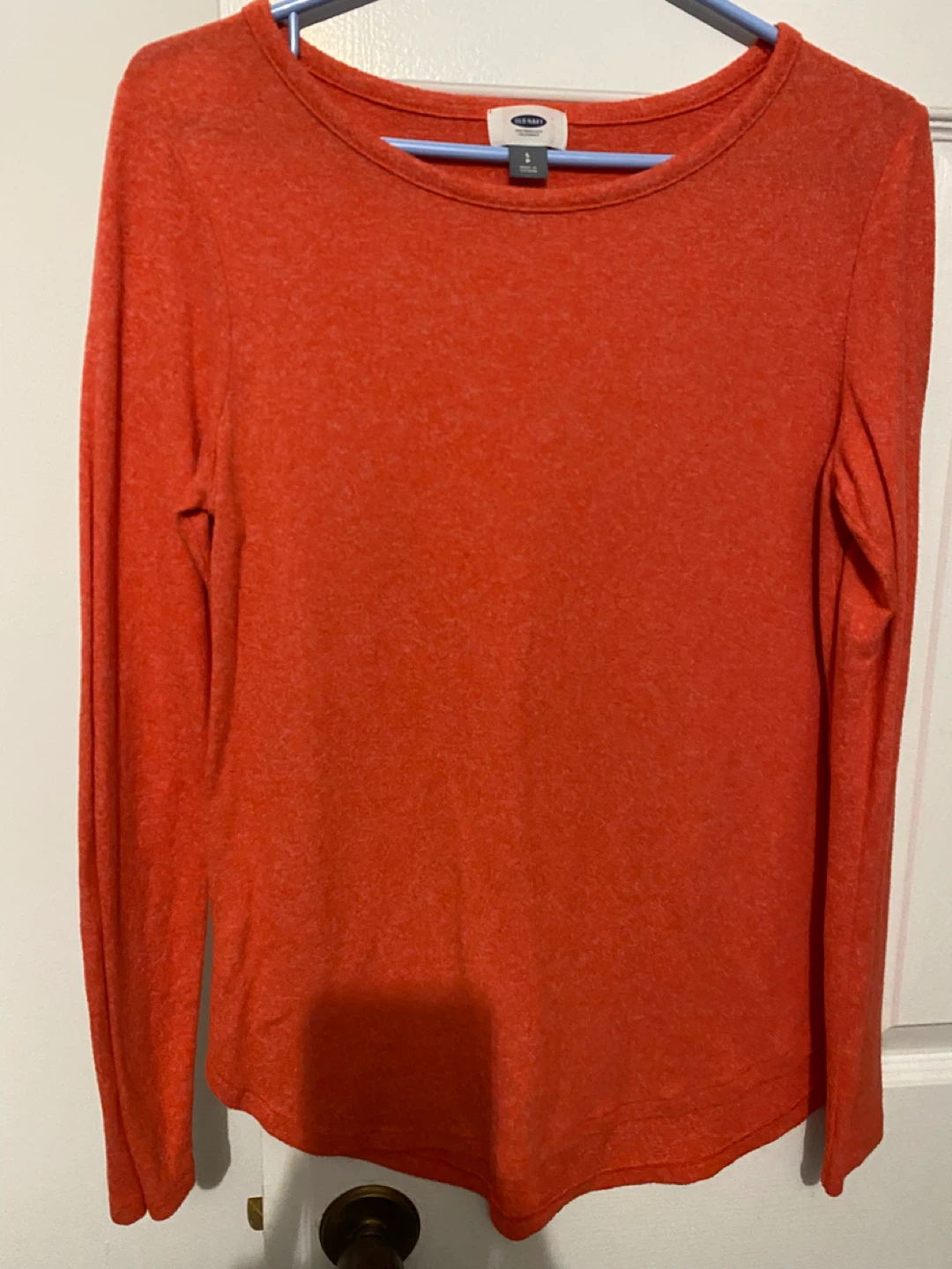 Old Navy Orange Long Sleeve Top Size S - photo 2