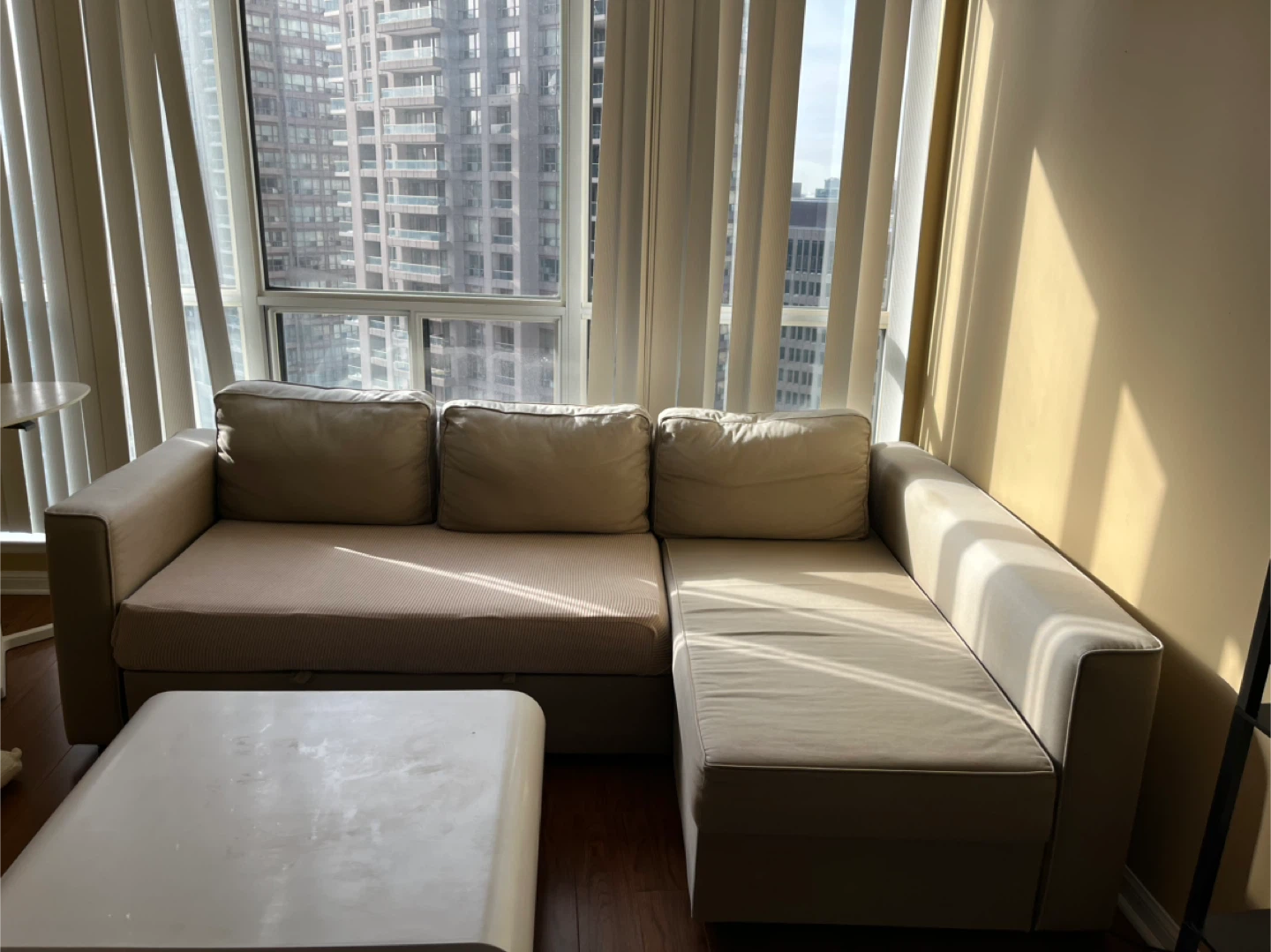 IKEA Manstad Sectional Sofa Bed