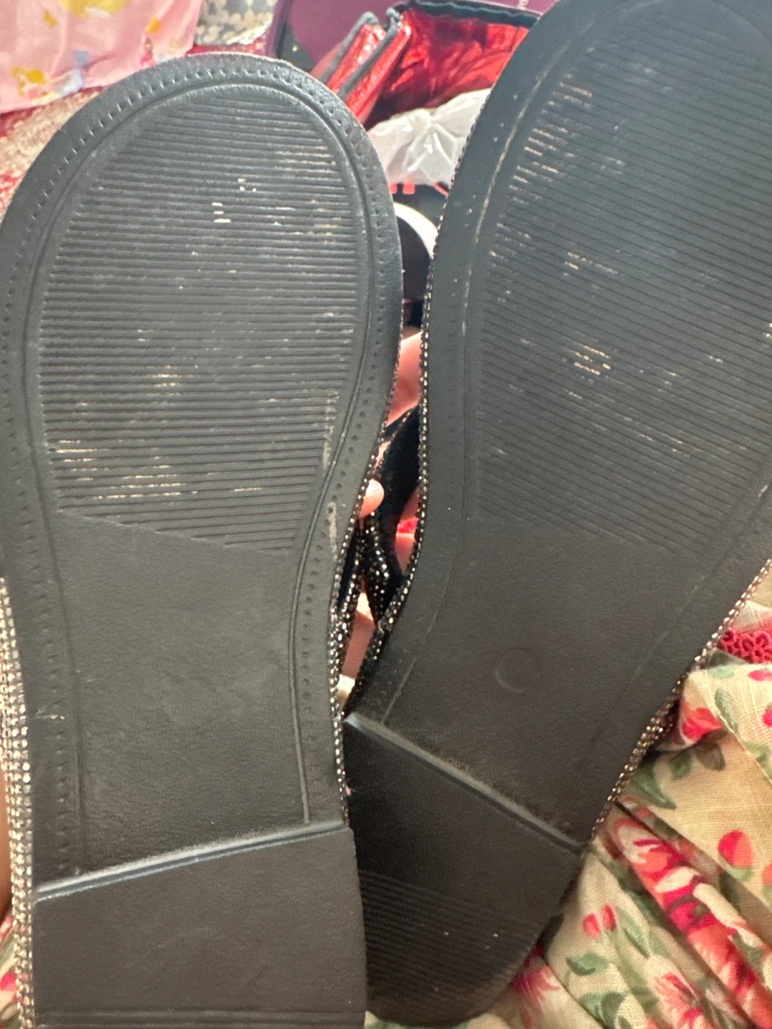 Shein Embellished Flip Flops Size 5.5 - photo 2