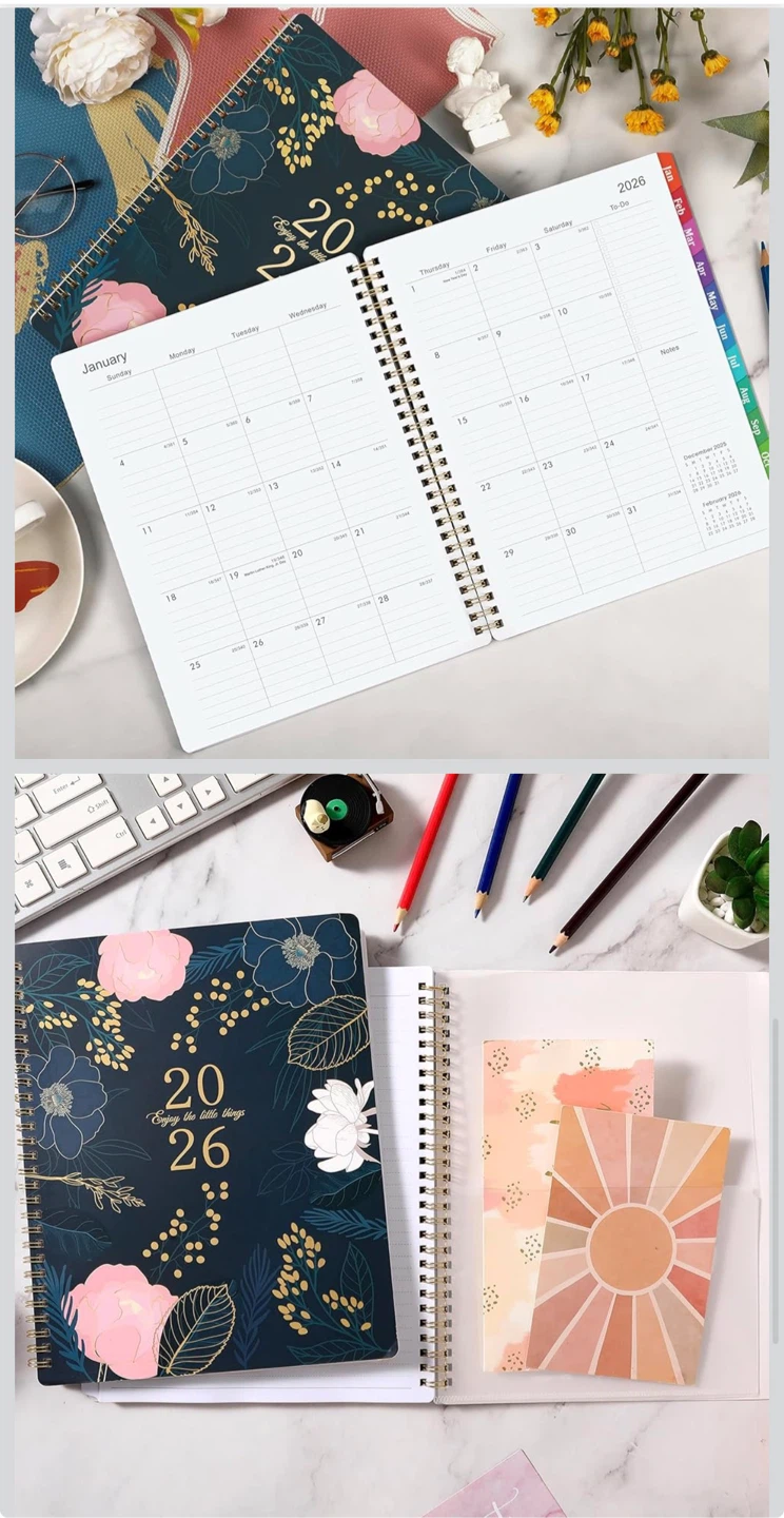 2026 Monthly & Weekly Planner - Floral Design - photo 4