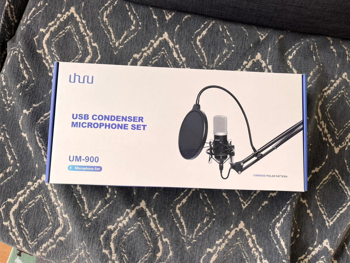 Podcast microphone USB condenser