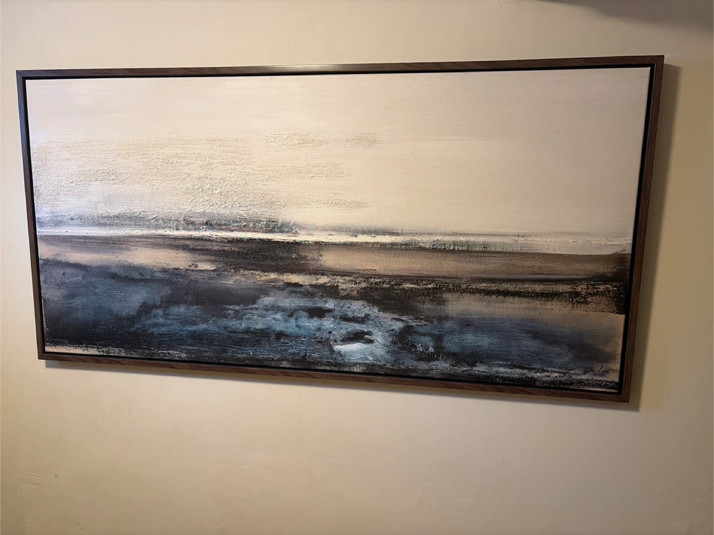 Framed Abstract Landscape Wall Art