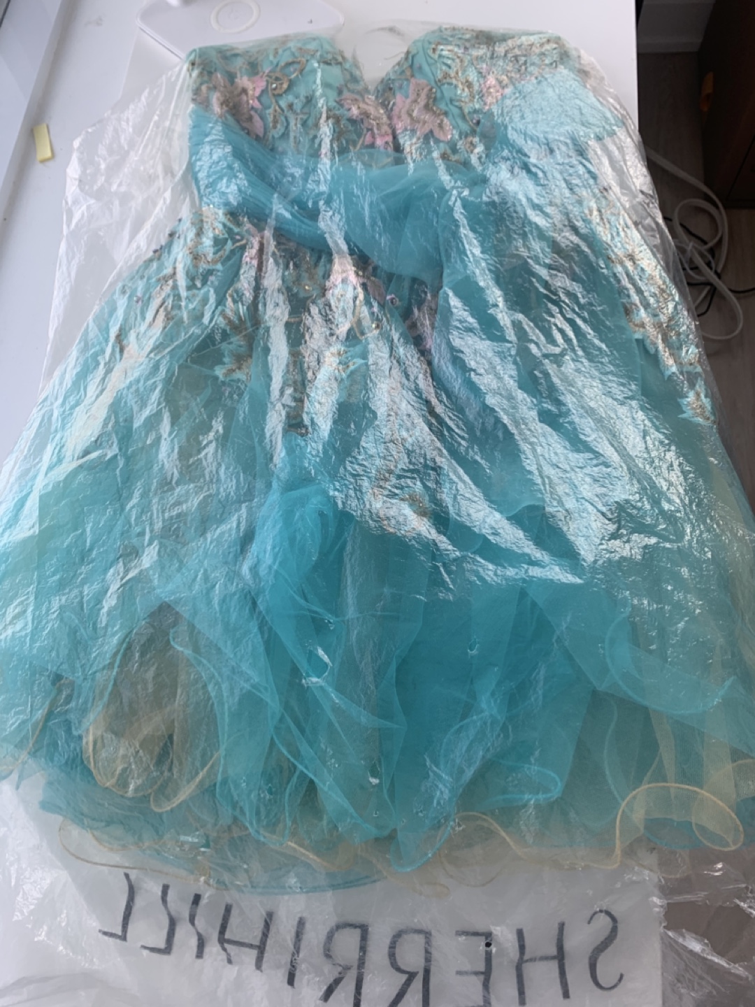 Sherri Hill Prom Dress 🏆:  Embroidered Strapless Dress with Bow - photo 3