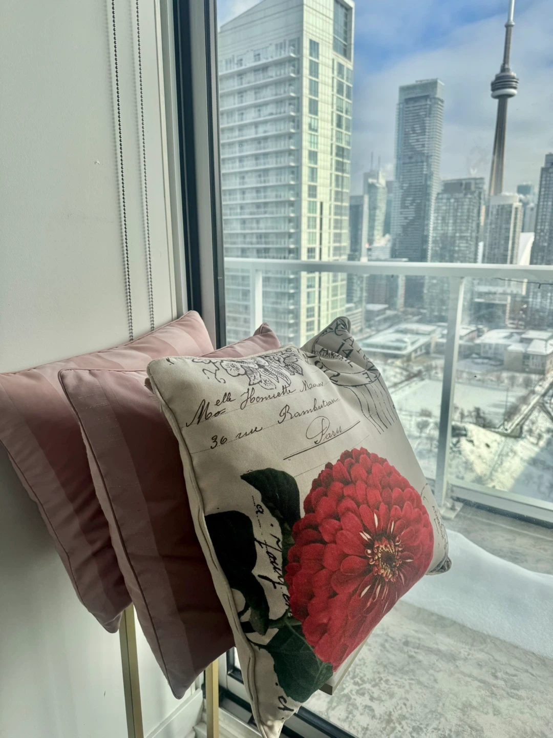 Feather-Filled Accent Pillows (Set of 3) - photo 2