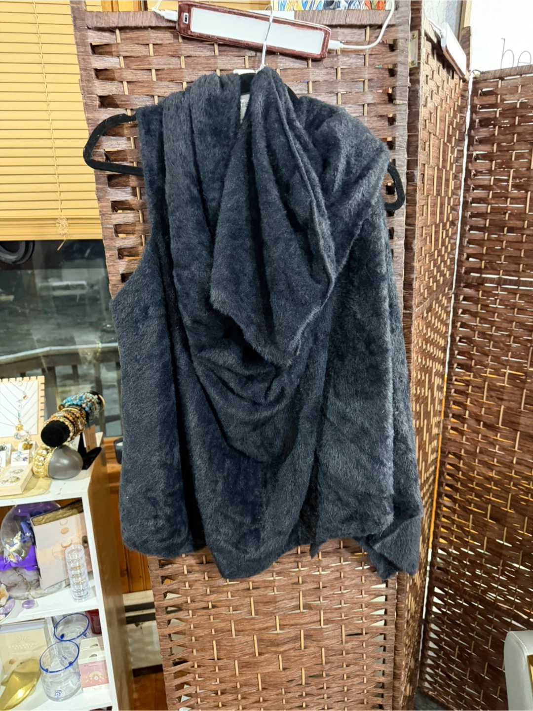 Aerie Fuzzy Hooded Vest - photo 2