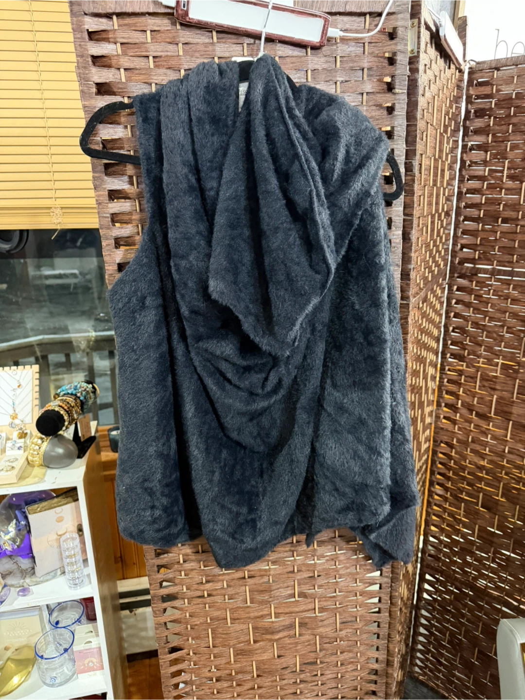 Aerie Fuzzy Hooded Vest - photo 3