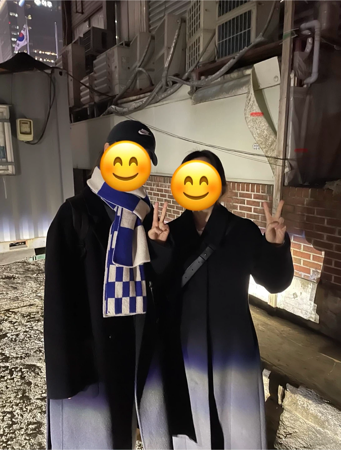 Blue and White Checkered Scarf - photo 2