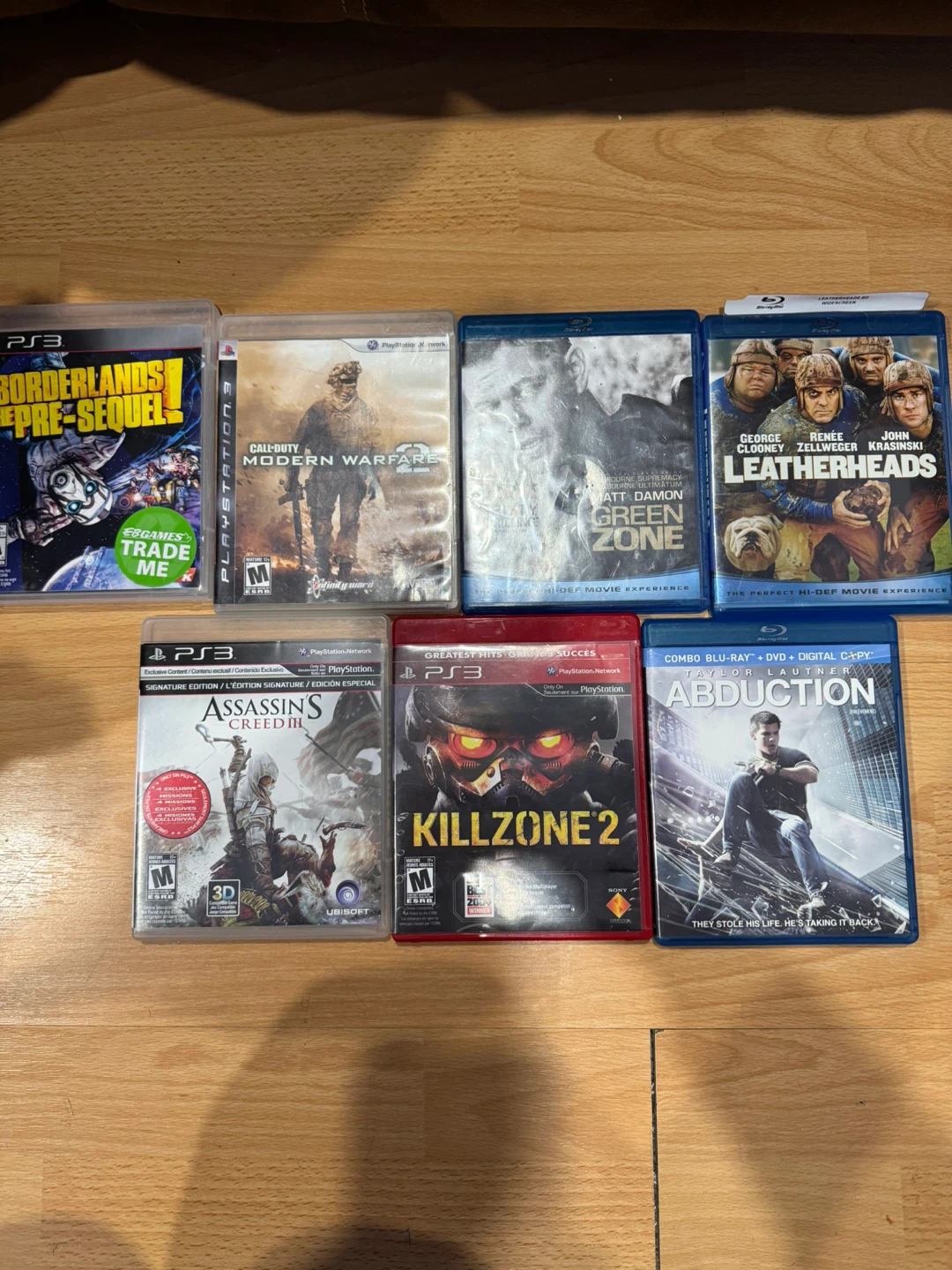 PlayStation 3 Games - Movies. For everything $10