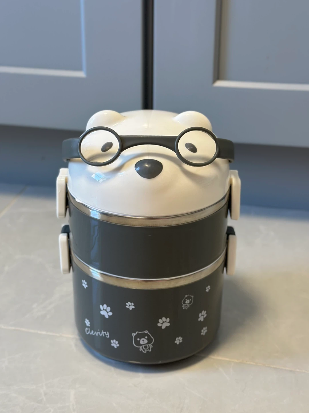 Cute Bear 2-Tier Bento Lunch Box - photo 5