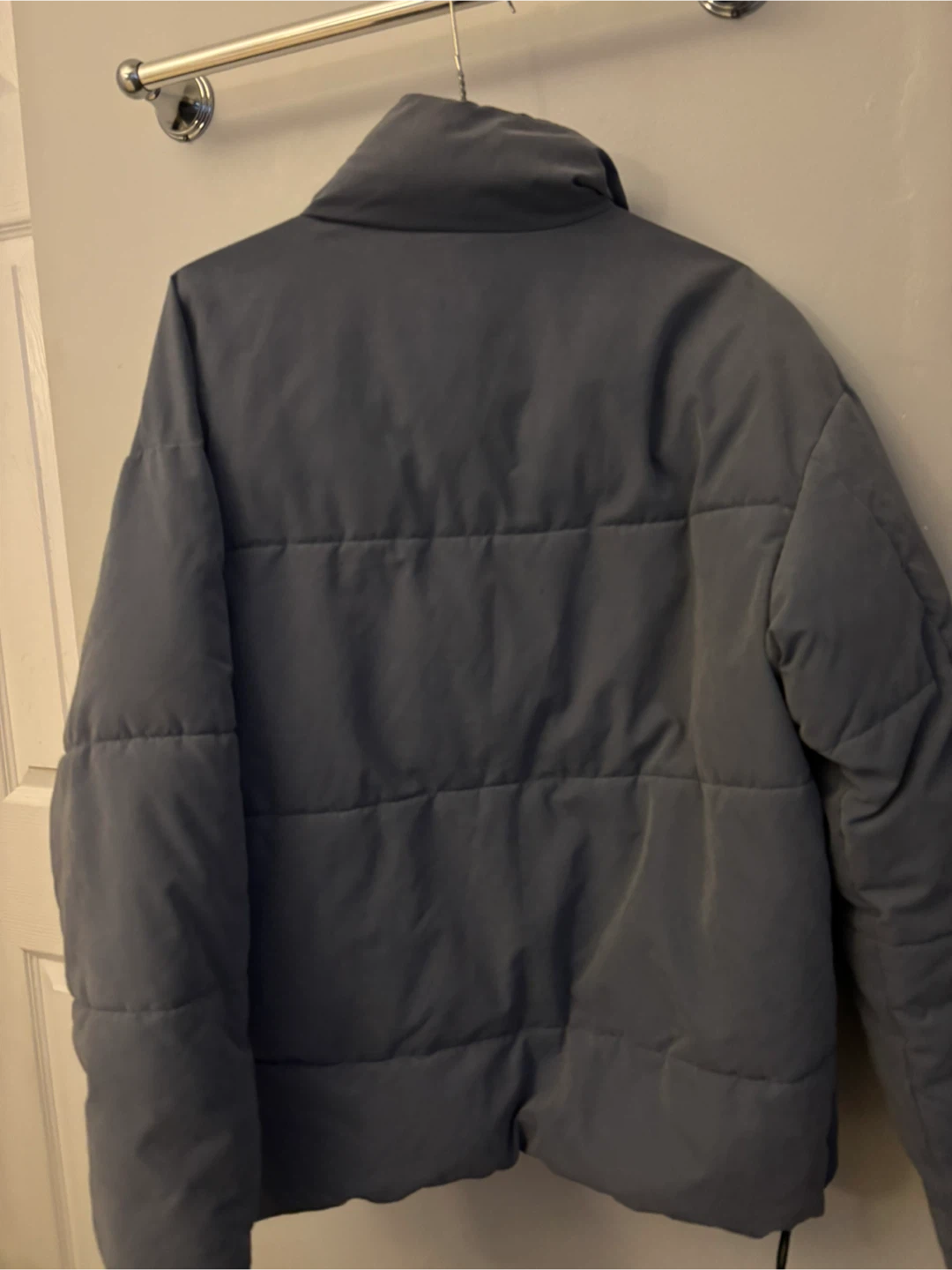 ZARA Blue ,Grey Puffer Jacket - photo 2