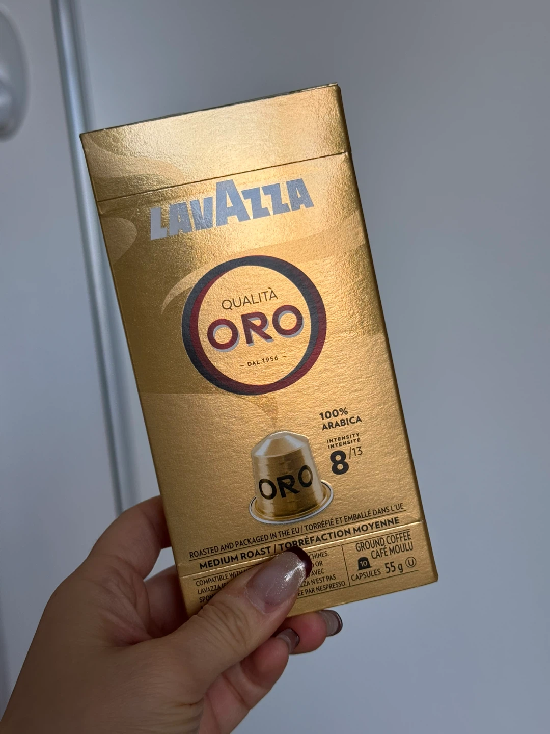 5 Lavazza Qualità Oro Medium Roast Coffee Capsules