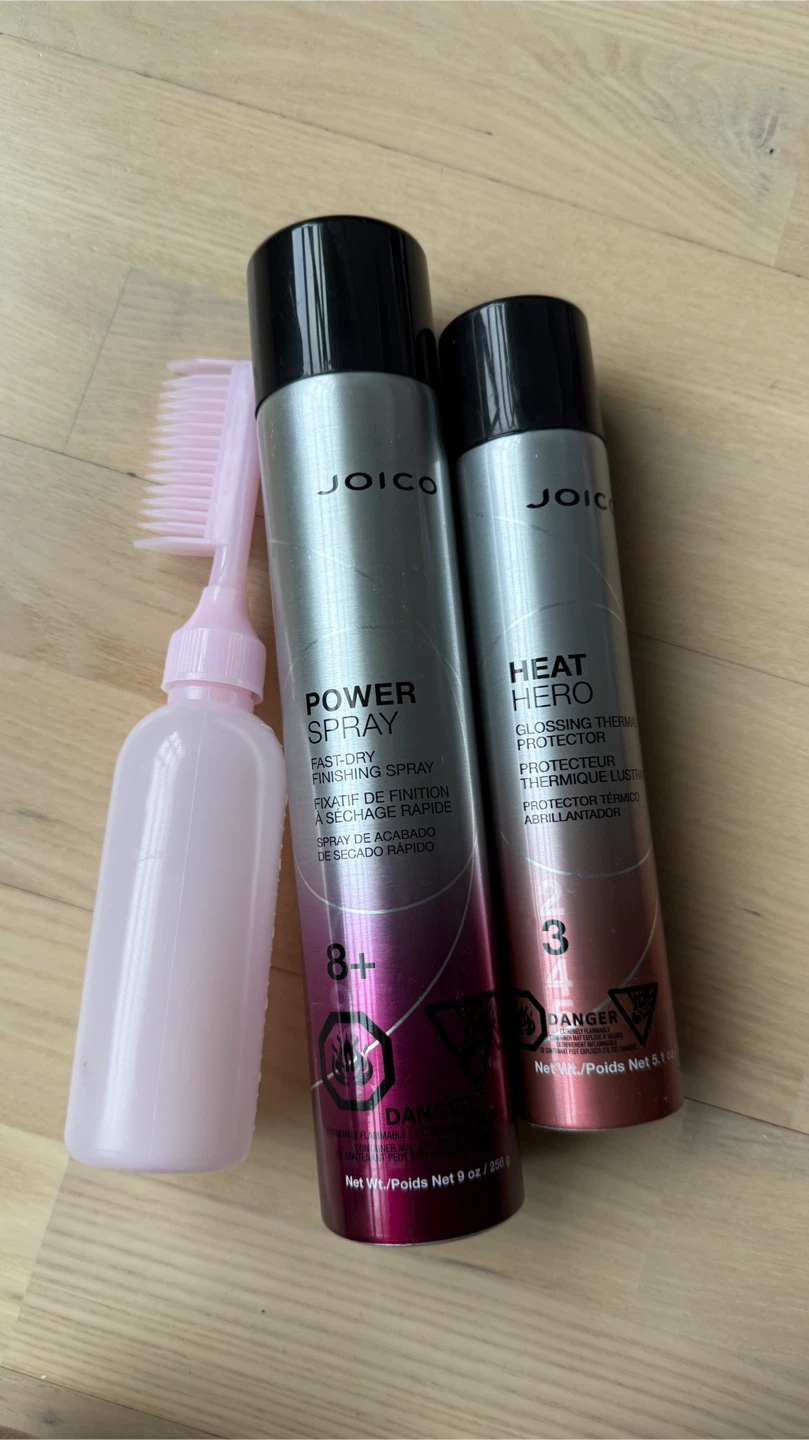 BRAND NEW ALL FOR $10 Joico large Power Spray, Heat Hero