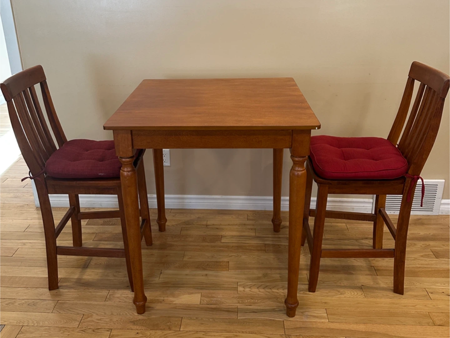 Counter-Height Solid Wood Dining Set (CAN DELIVER)