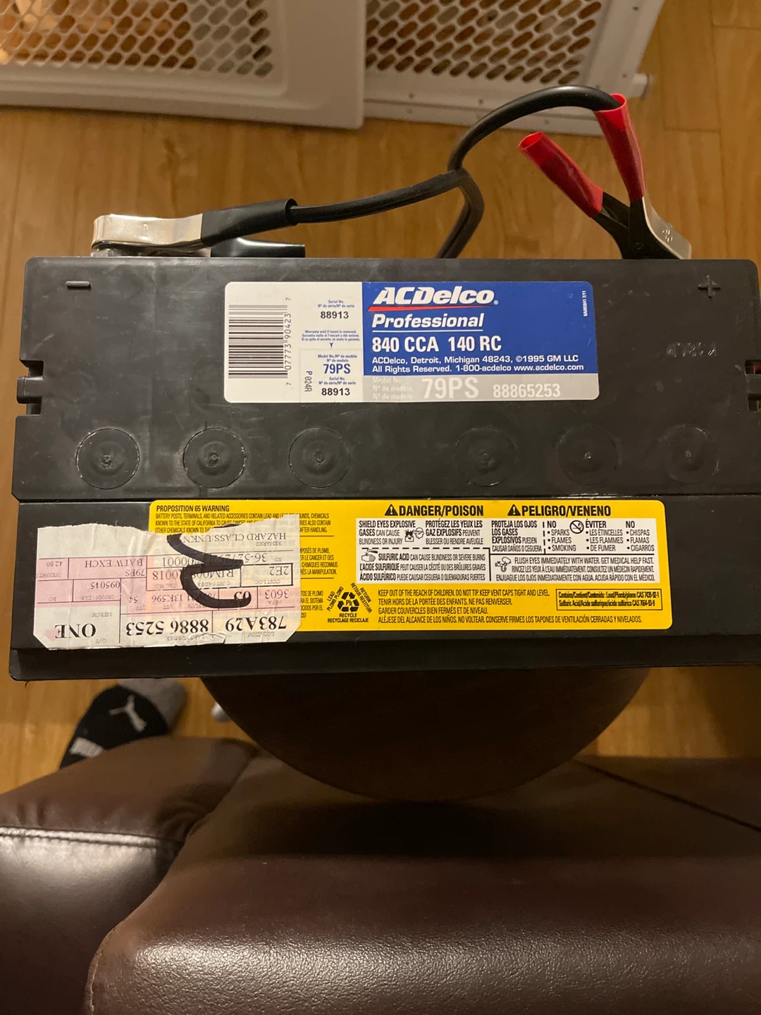 ACDelco Professional 840 CCA 140 RC 79PS Car Battery