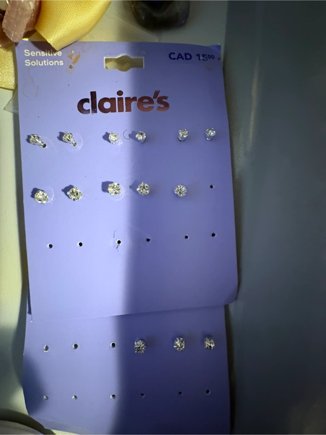 Claire's Sensitive Solutions Earring Set