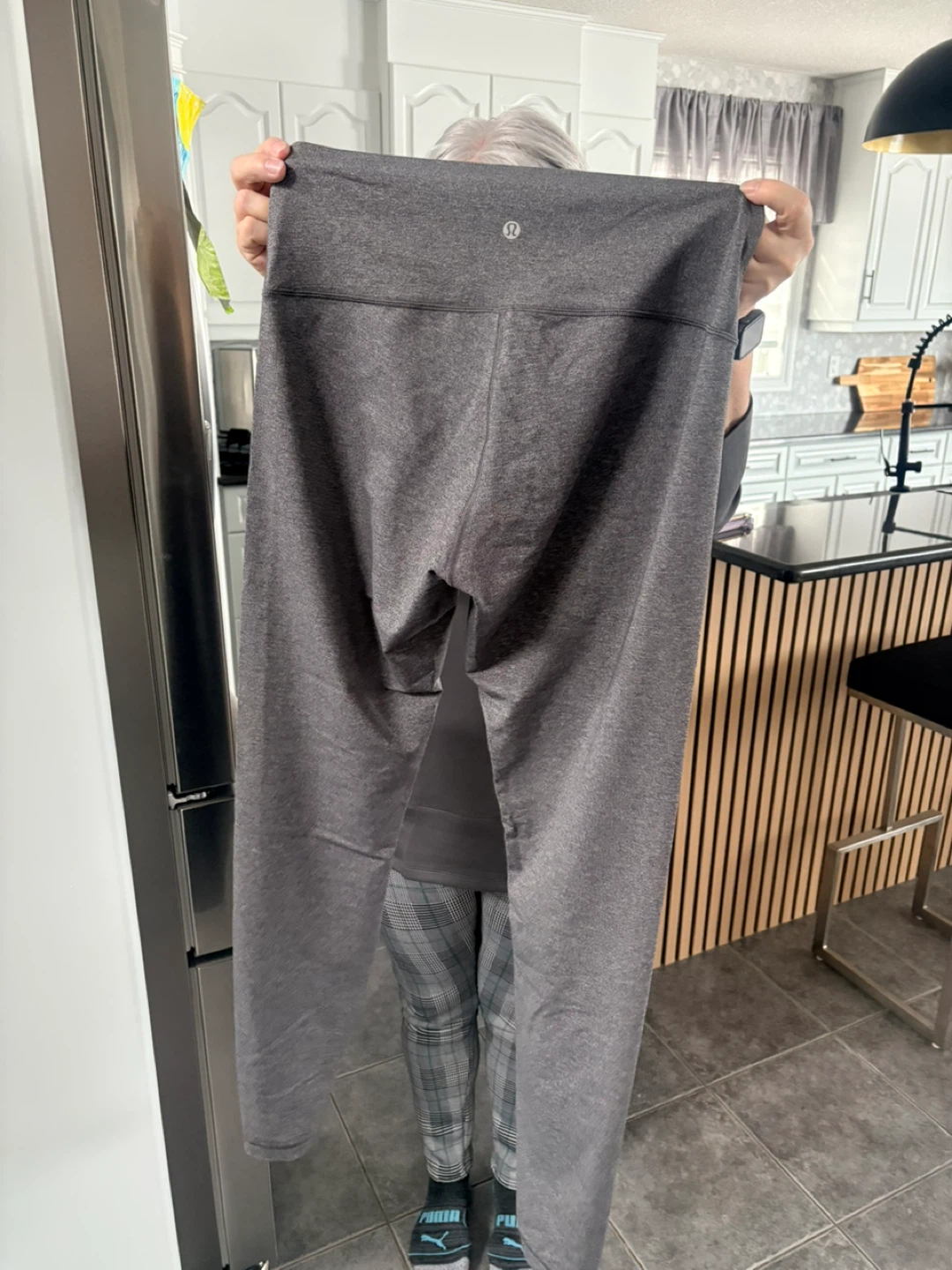 Lululemon Athletica Grey Leggings - Size 12 Tall - photo 3