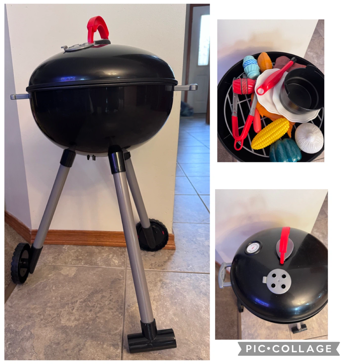 Kids Toy BBQ Grill with Accessories