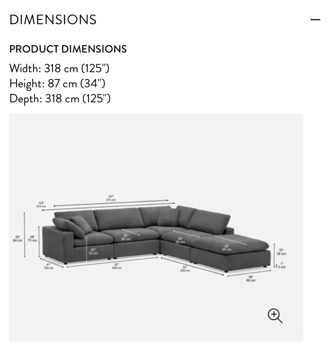 Structube Cloud Modular Sectional Sofa - 5 - photo 4
