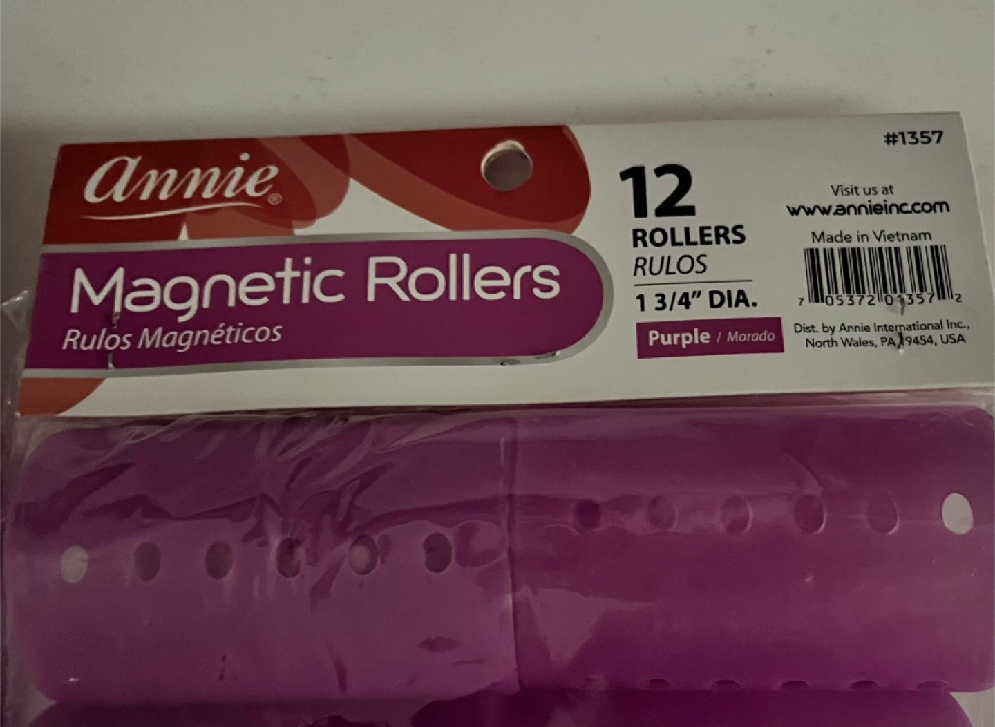 Annie Magnetic Rollers - 2 packs of 12 rollers - photo 3