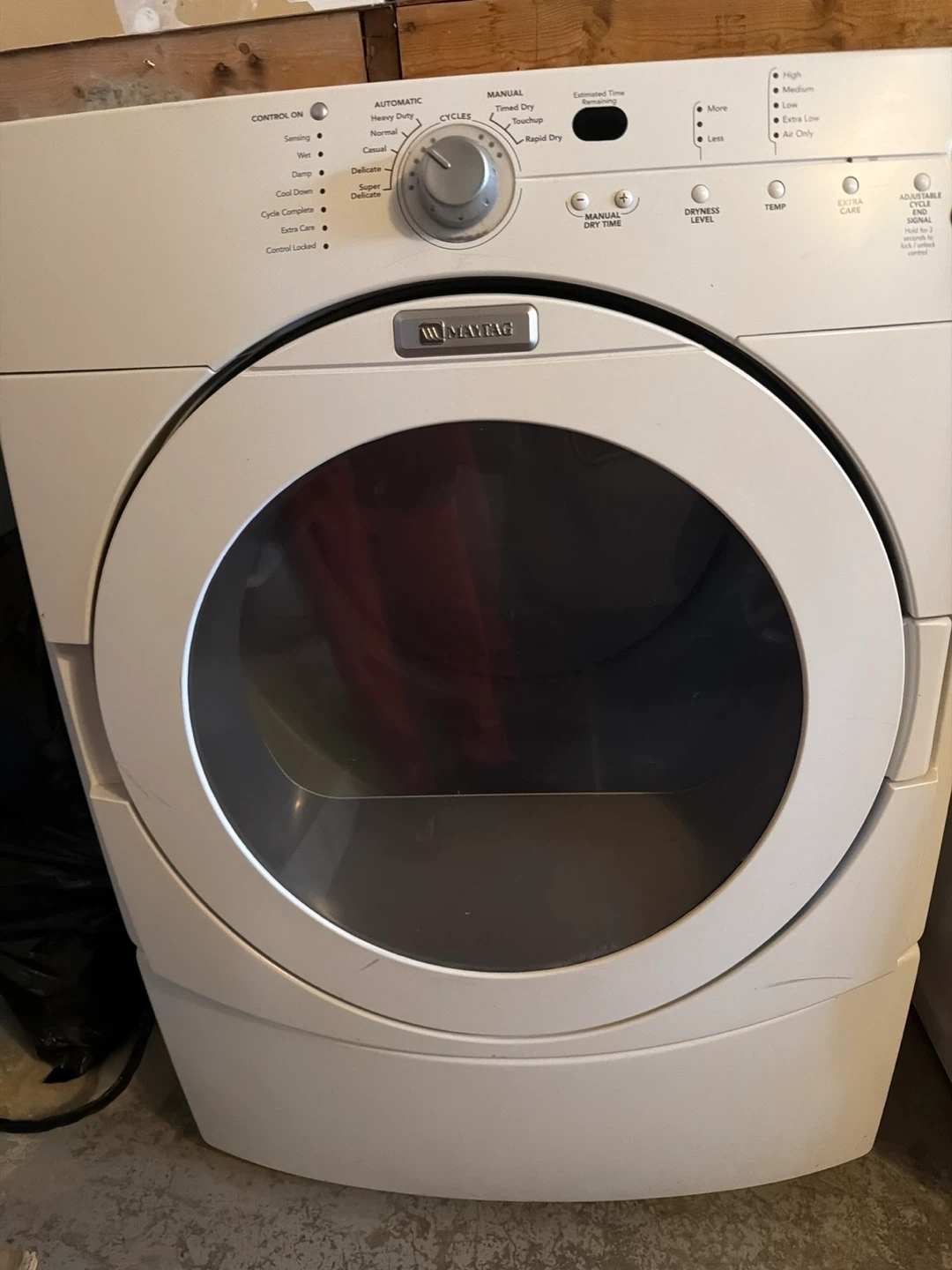Maytag White Dryer