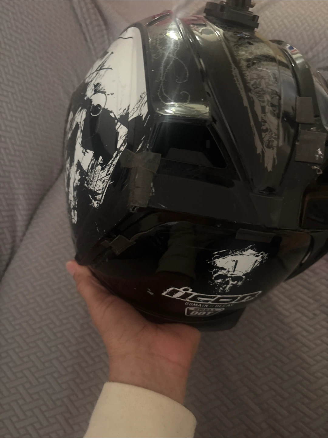 Icon Motorcycle Helmet - photo 3