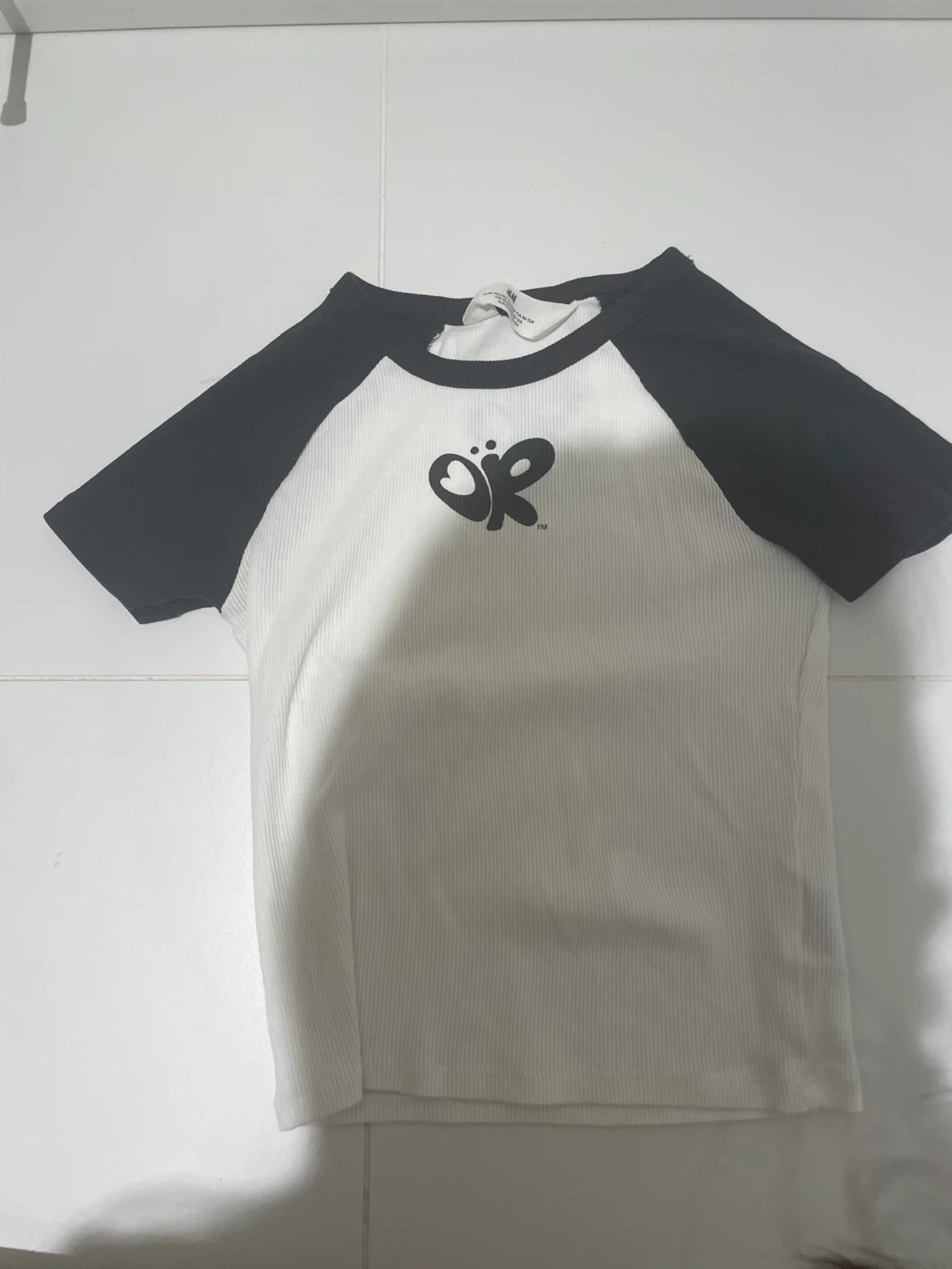 Kids Butterfly Graphic Raglan T-Shirt