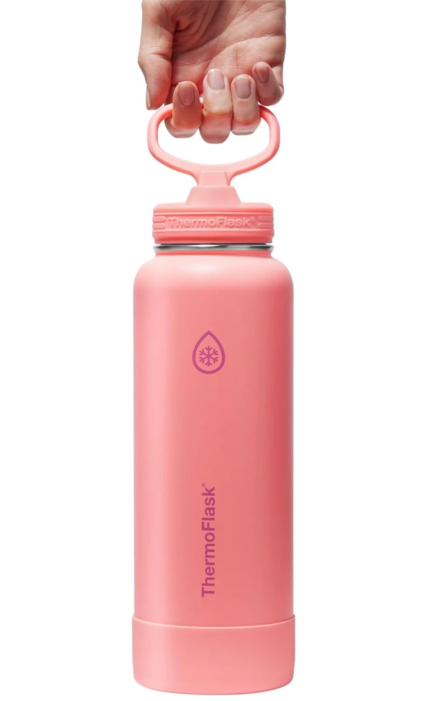 ThermoFlask 40 oz Stainless Steel Water Bottle with Straw Lid - photo 2