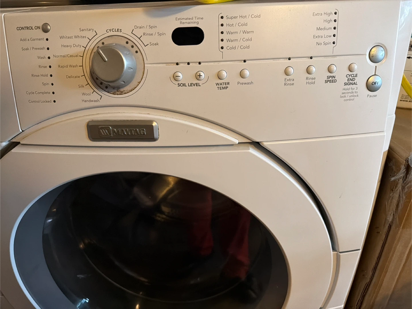 Maytag Front Load Washing Machine - photo 3