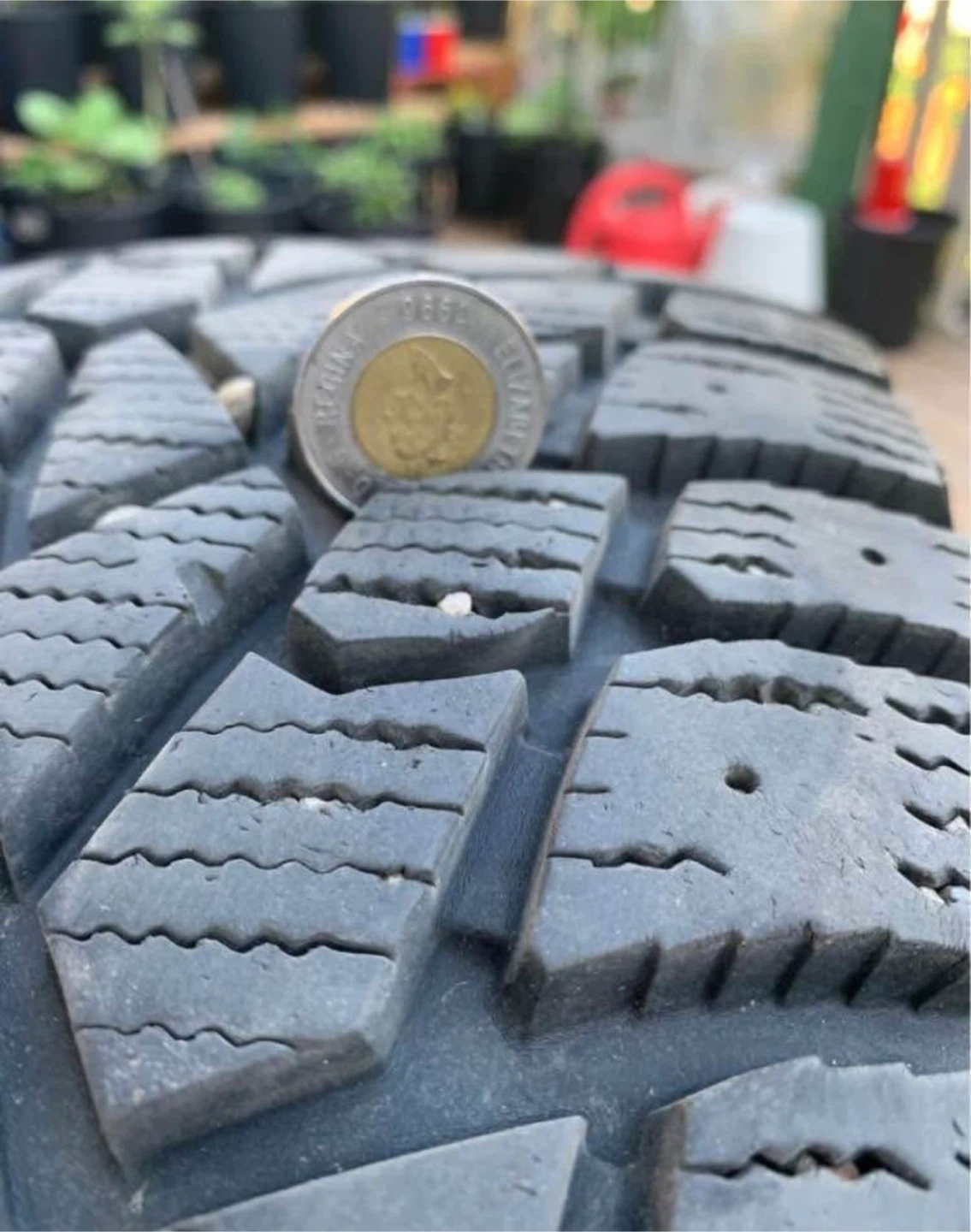 Witer Tire  225/65/ R17 with Camo Rims - photo 4