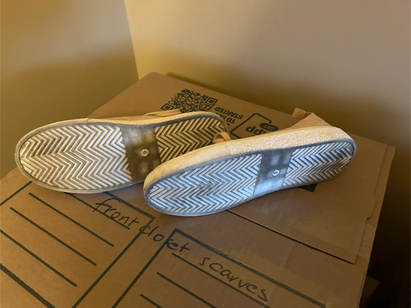 Light Pink Suede Sneakers - photo 3