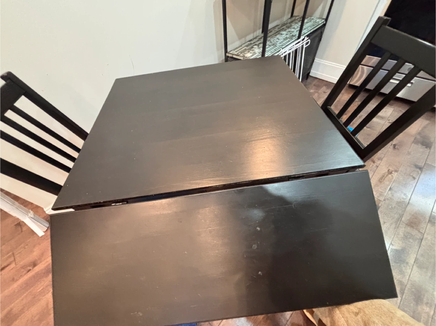 Folding dinning table with 2 chairs - photo 2