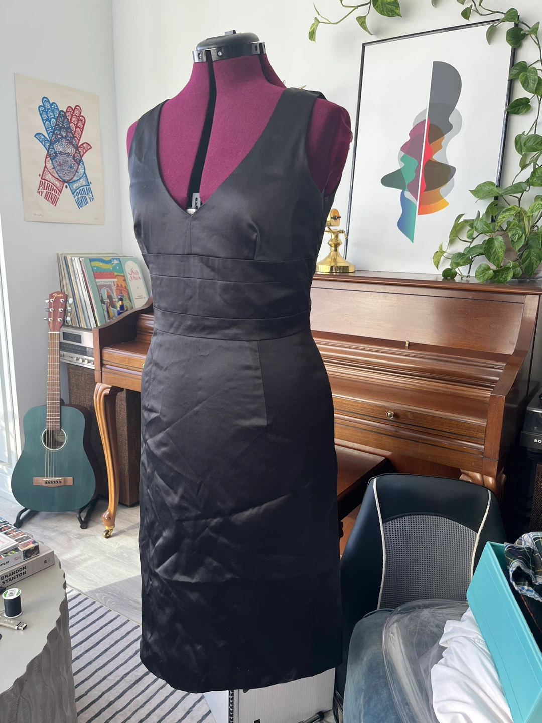 Classic black cocktail dress, tag 9/10 - photo 2