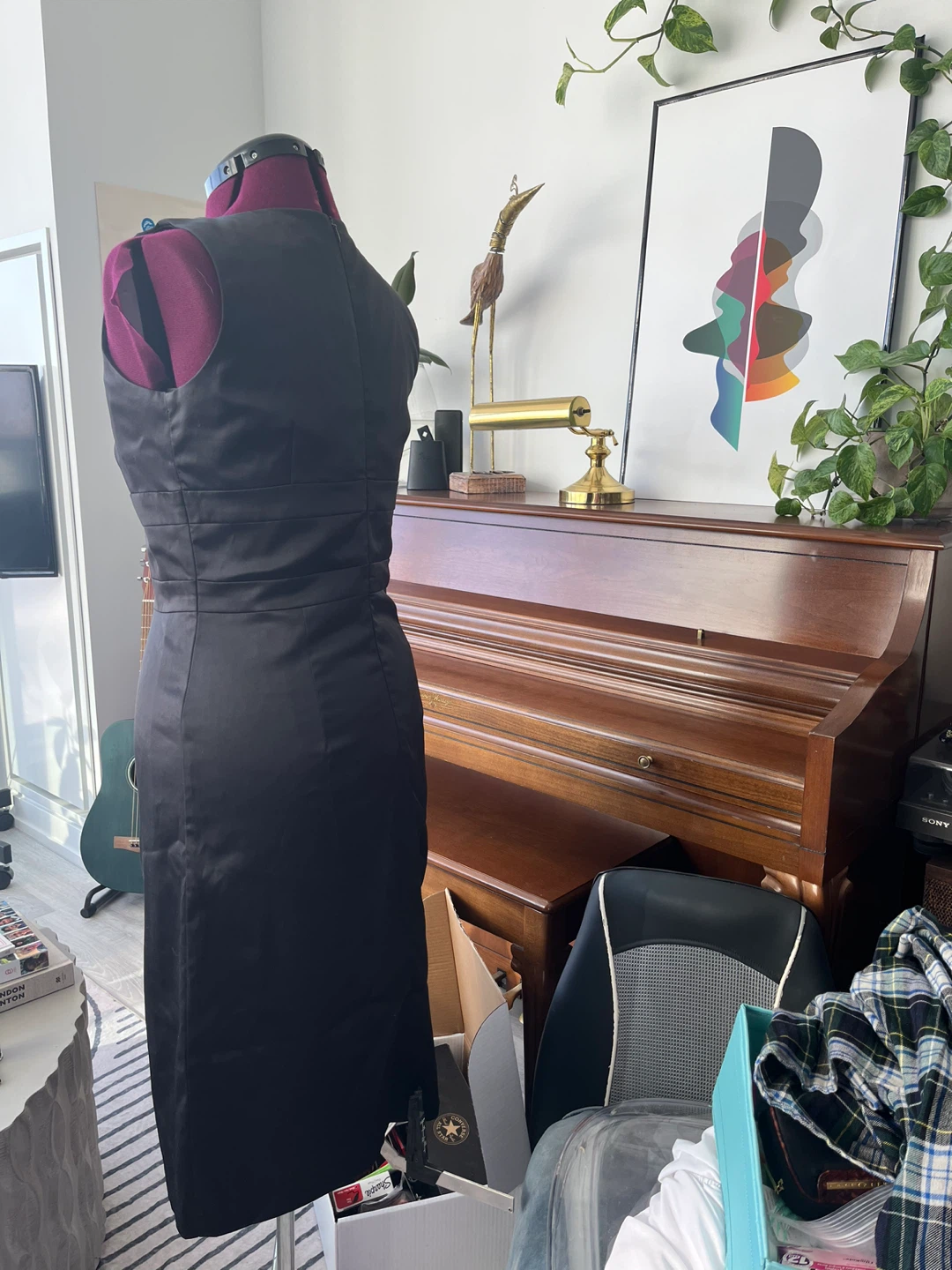 Classic black cocktail dress, tag 9/10 - photo 4