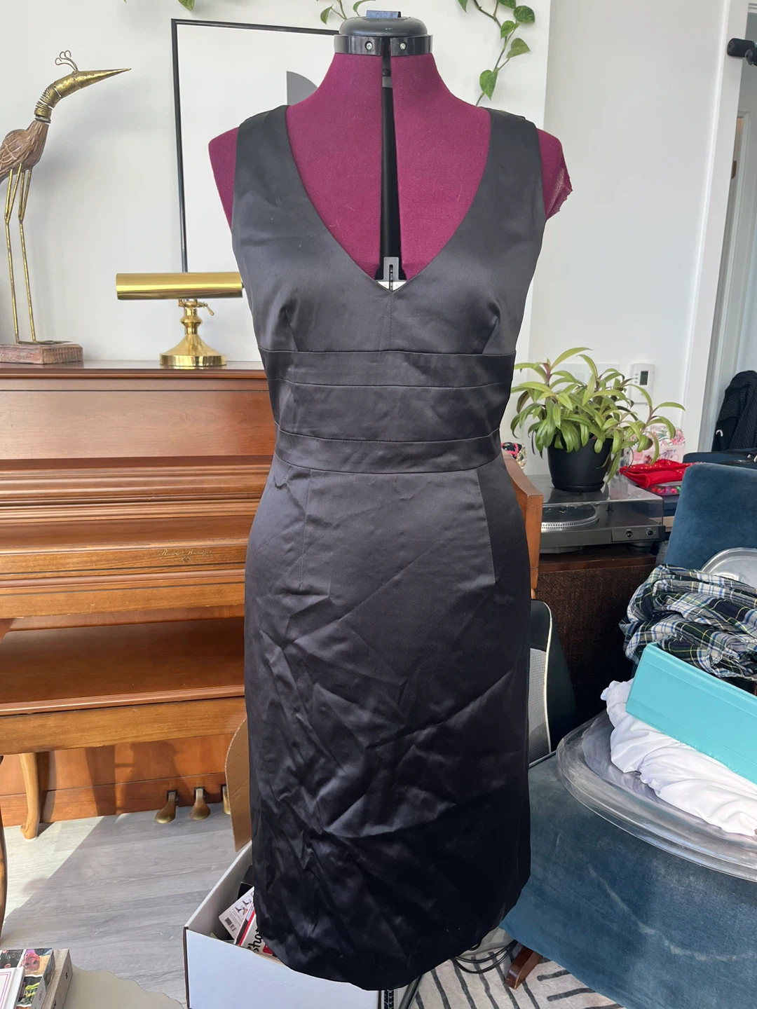 Classic black cocktail dress, tag 9/10