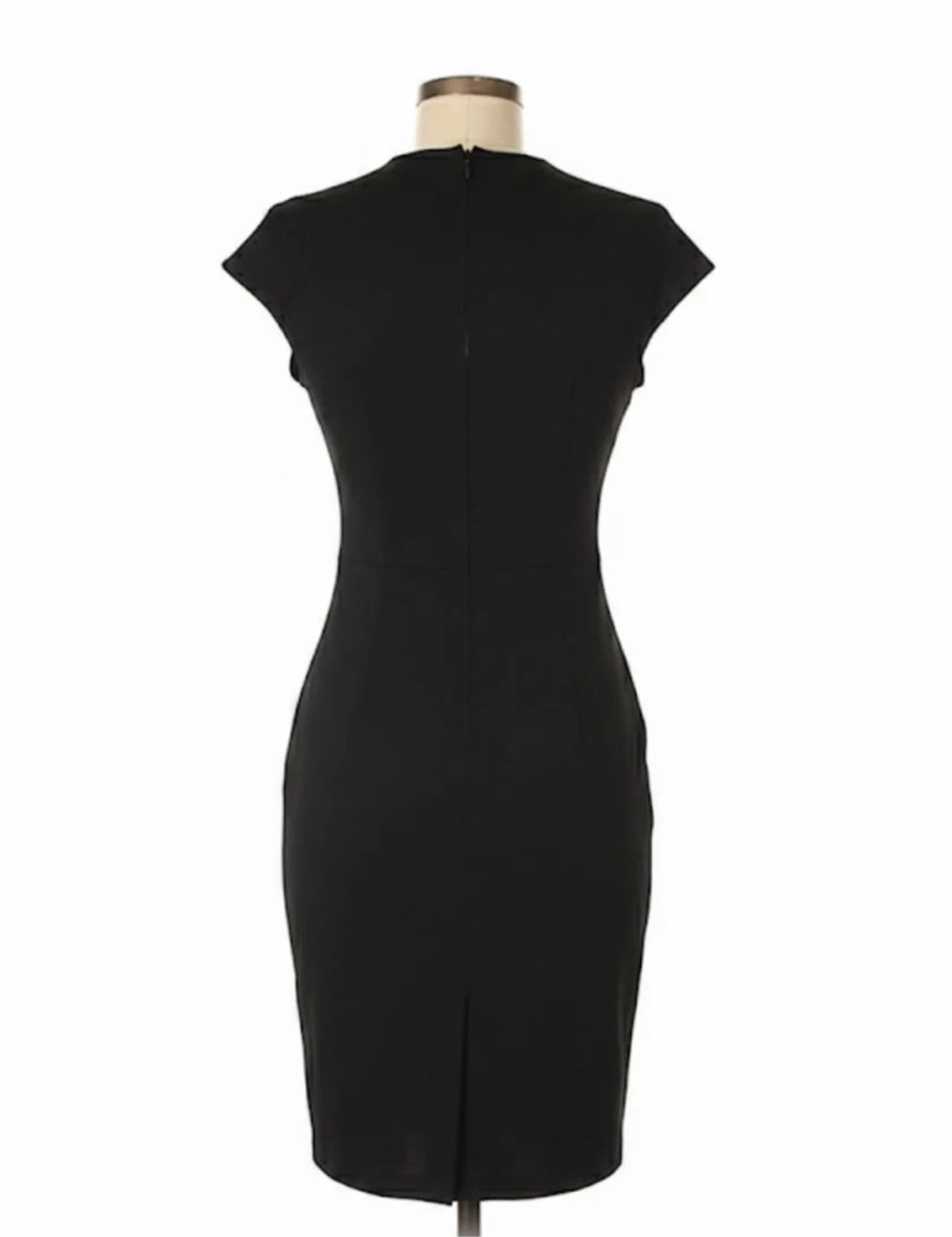 Mod/retro black wiggle dress - photo 2