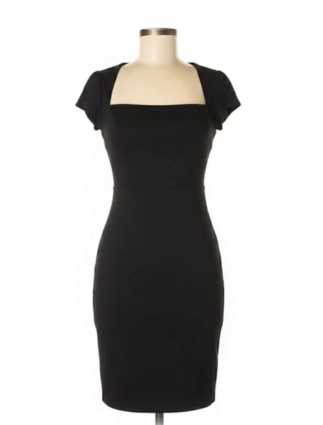 Mod/retro black wiggle dress