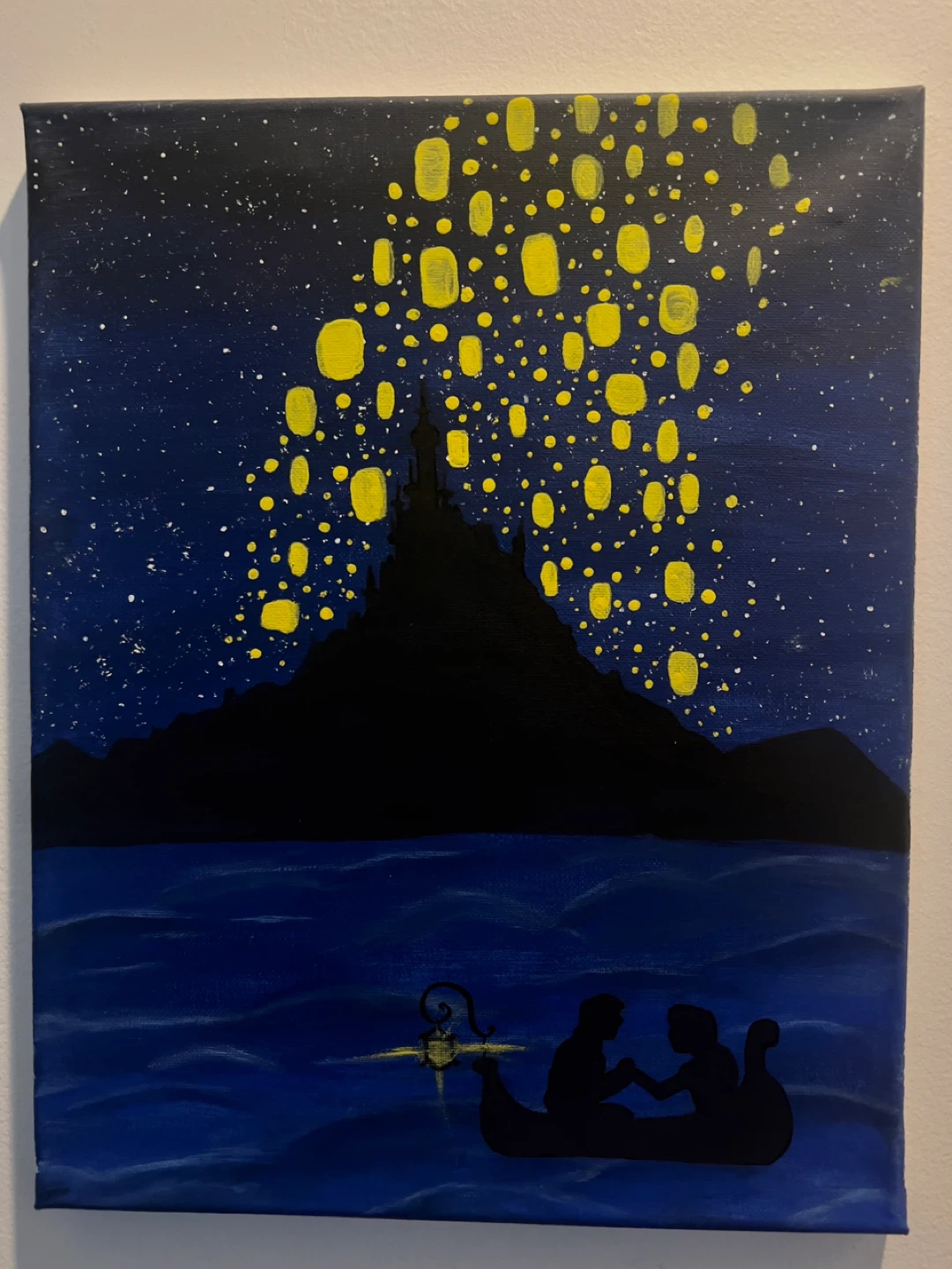 Tangled Lanterns Painting