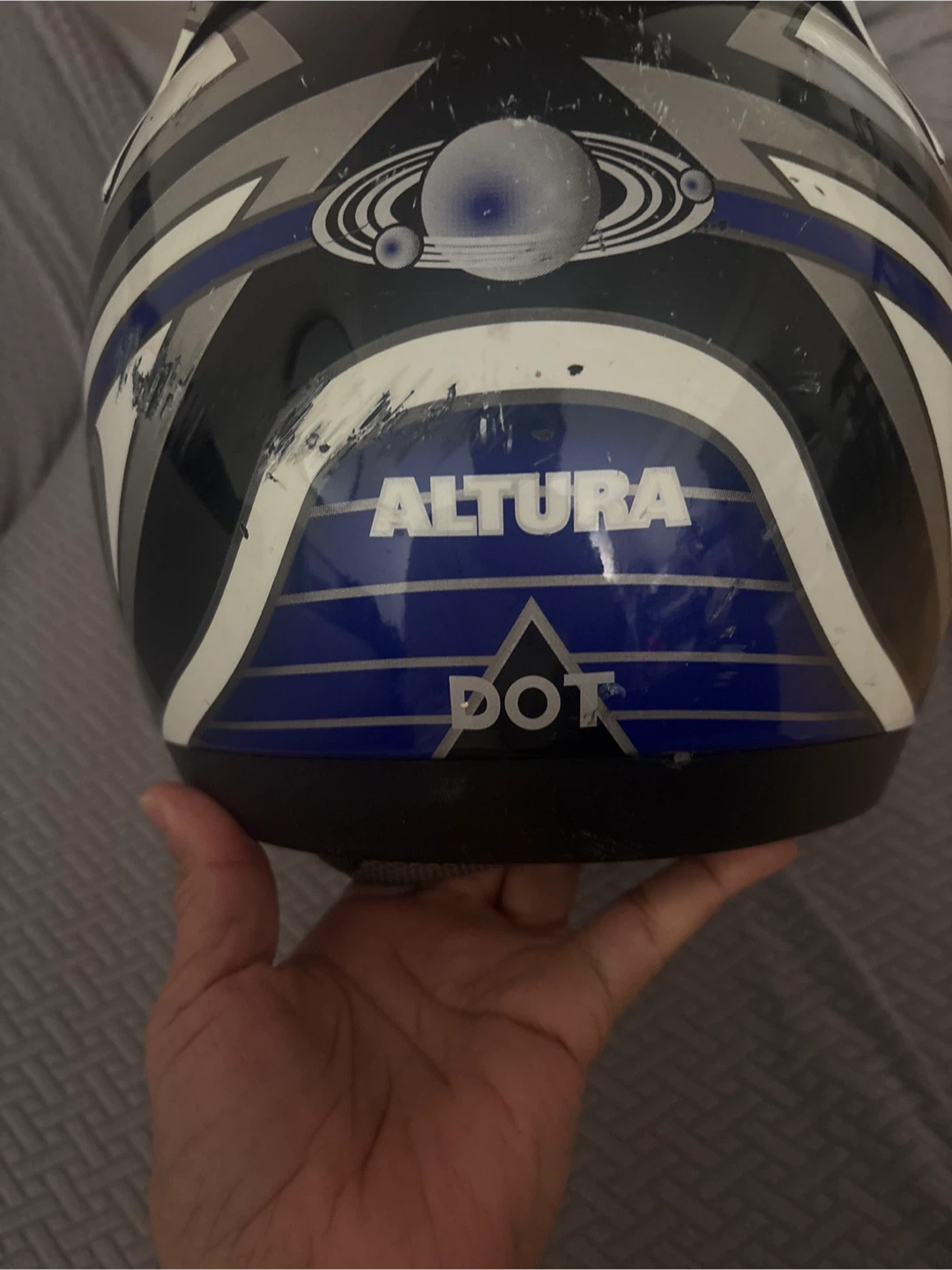 Vega Motorcycle Helmet DOT Certified Size L - photo 3