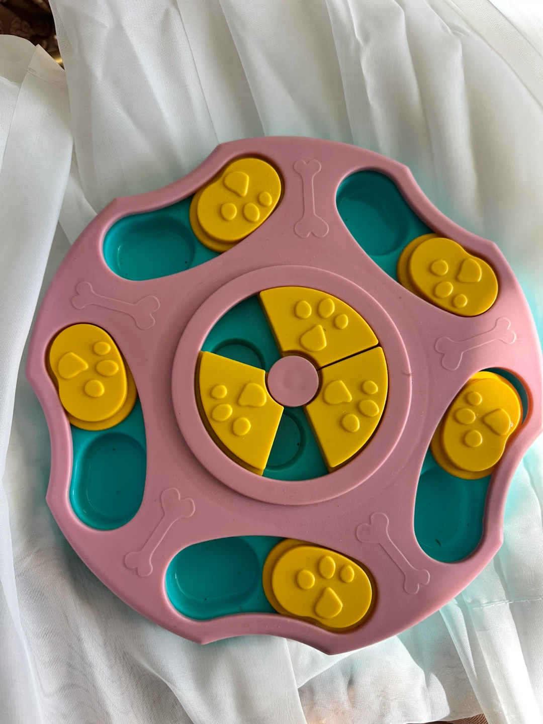 Dog Treat Puzzle Dispensing Slow Feeder Interactive Toy