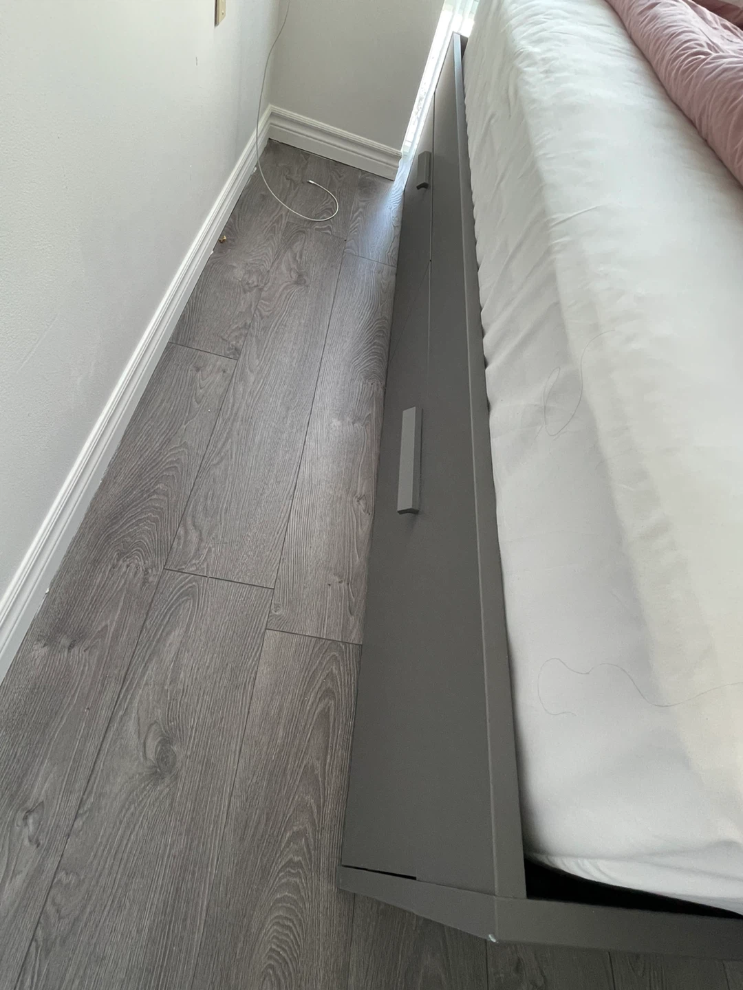 IKEA BRIMNES Queen Bed Frame with Storage - photo 3