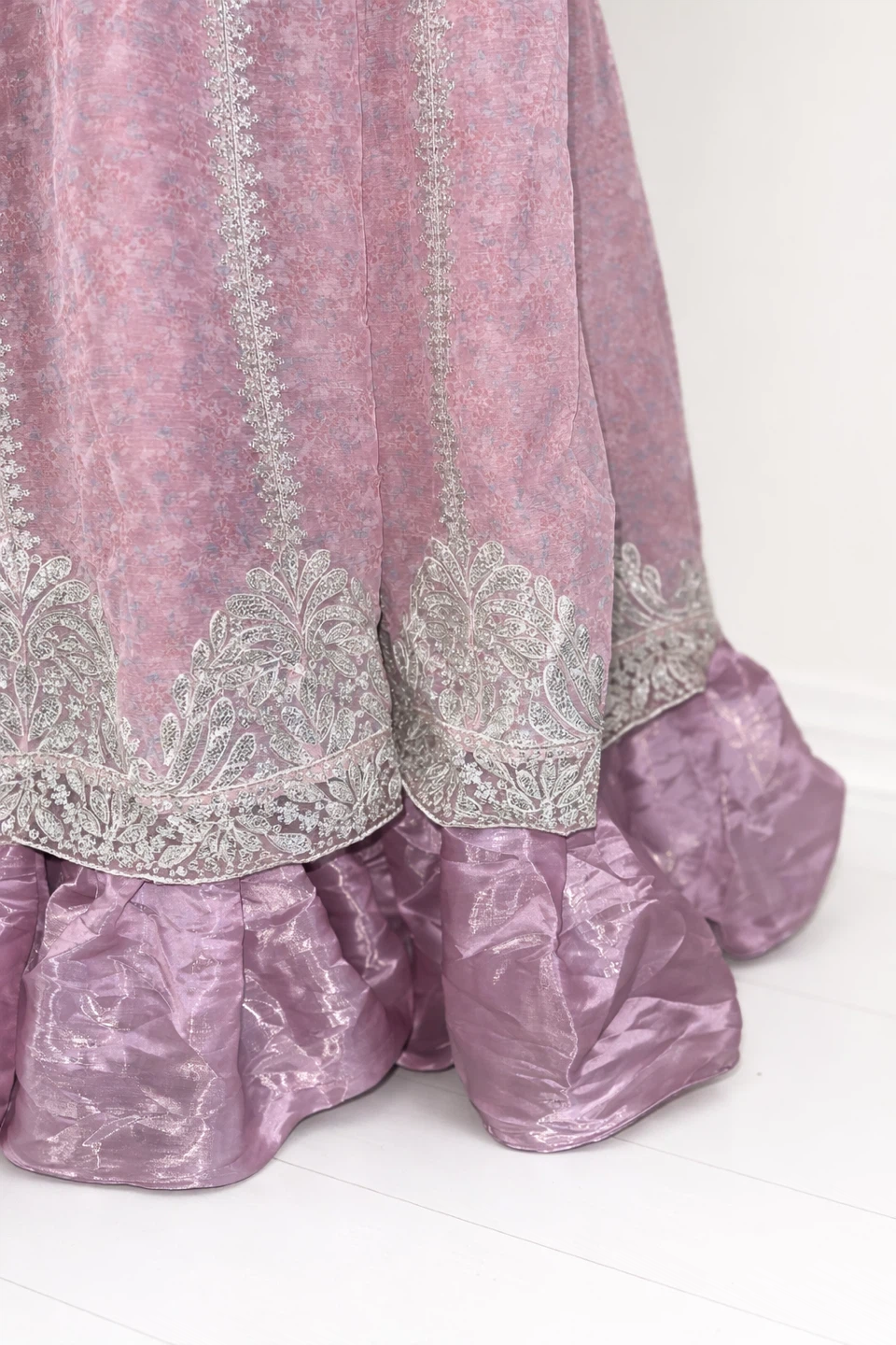 Pakistani maxi ruffled dress. EVERYTHING MUST GO SALE! - photo 3